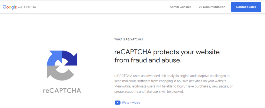 Google reCAPTCHA